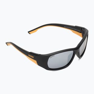 UVEX children's sunglasses Sportstyle 514 black matt/mirror silver