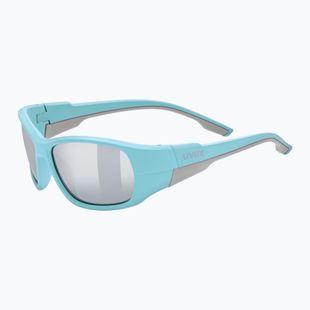 UVEX children's sunglasses Sportstyle 514 lightblue matt/mirror silver