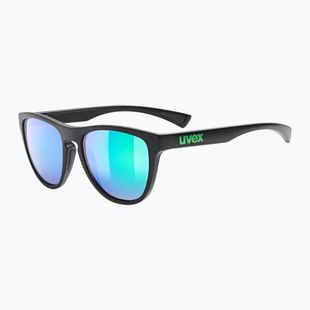 UVEX sunglasses Esntl Spirit black matt/mirror green
