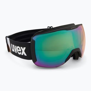 UVEX Downhill 2100 CV ski goggles black matt/mirror opal yellow
