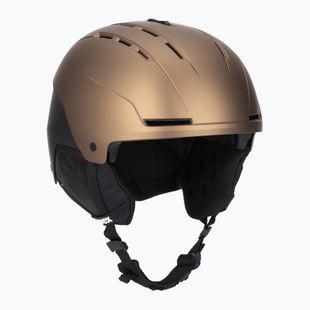 Ski helmet UVEX Stance brown/black matt