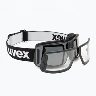 Ski goggles UVEX MTN Tour black matt/mirror silver