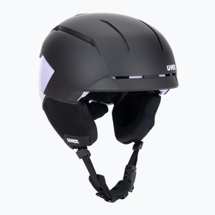 Ski helmet UVEX Levitate MIPS black/lavender matt