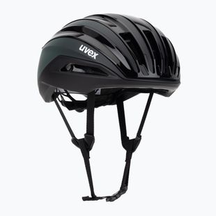 UVEX Surge Aero MIPS bike helmet black/sage green matt
