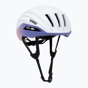 UVEX Surge Aero MIPS bike helmet white/lilac apricot matt