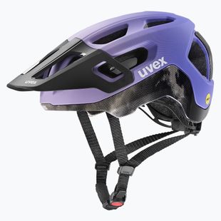 UVEX React MIPS bike helmet lilac/oak matt