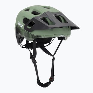 UVEX React MIPS bike helmet moss green/black matt