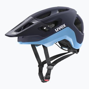 UVEX React deep space/azure matt bicycle helmet