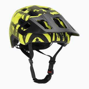 Children's bike helmet UVEX React MIPS Jr lime/black
