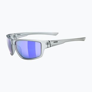 UVEX Sportstyle 230 smoke matt/mirror blue sunglasses