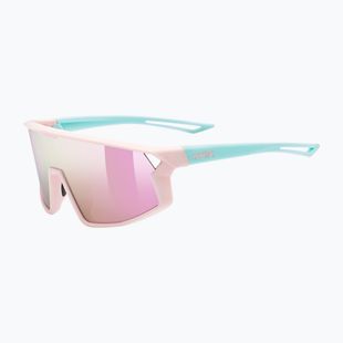 UVEX children's sunglasses Skyryse Jr pink/green matt/mirror pink
