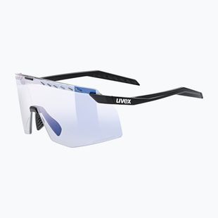UVEX Pace Stage V black matt/mirror blue sunglasses