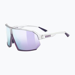 UVEX Sportstyle 237 clear/metallic purple/mirror lavender sunglasses