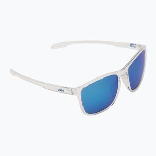 UVEX sunglasses LGL 52 clear/mirror blue