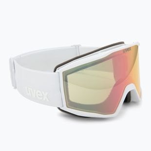 Ski goggles UVEX Blast CV white matt/mirror rose