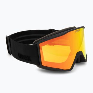 Ski goggles UVEX Blast CV black matt/mirror rainbow
