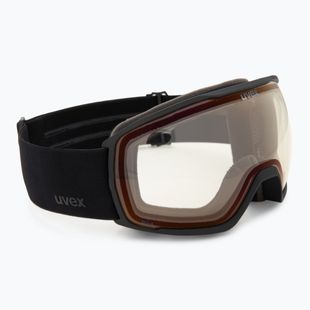 Ski goggles UVEX Victorious Pro V black matt/vario red mirror