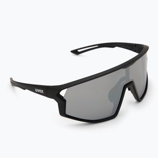 Sunglasses Uvex Skyryse black matt/mirror silver