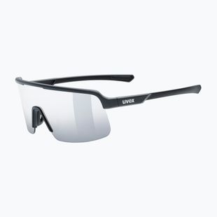 Sunglasses Uvex Dyrt black matt/mirror silver