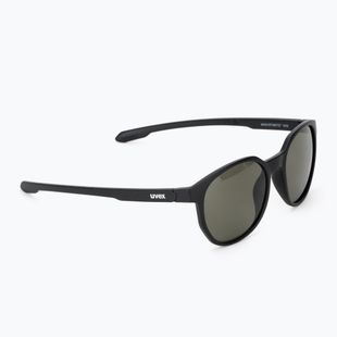 Sunglasses UVEX LGL 54 black matt/green