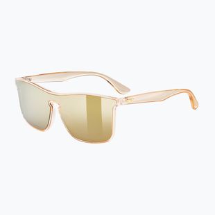 Sunglasses UVEX Heyday clear gold/mirror gold