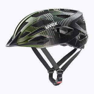 Children's bike helmet UVEX Air Wing 2 CC dark olive/black matt