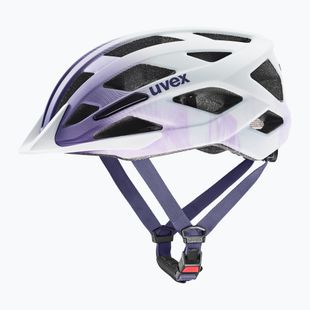 Children's bike helmet UVEX Air Wing 2 CC lilac/white matt