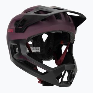 Children's bike helmet UVEX React Fullface Jr cranberry matt