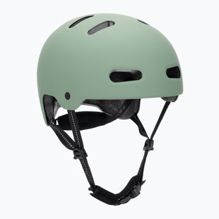 Children's helmet UVEX Kid 4 Style bam moss green/papaya matt