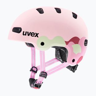 Children's helmet UVEX Kid 4 Style strawberry/matcha matt