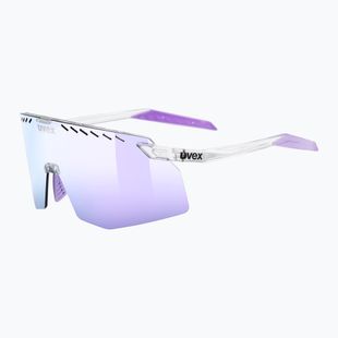 Sunglasses UVEX Pace Stage clear/mirror pink