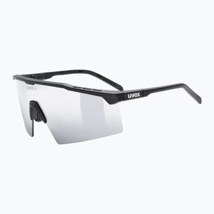 Sunglasses UVEX Flowline black matt/mirror silver