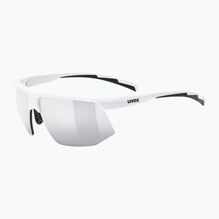 Sunglasses UVEX Aerios white/mirror silver