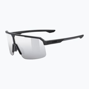 Sunglasses UVEX Ramp black matt/mirror silver