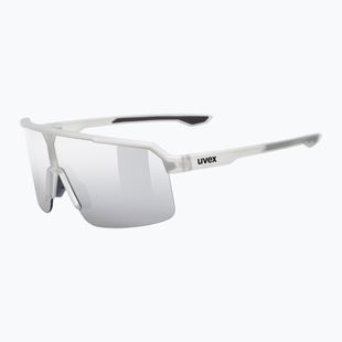 Sunglasses UVEX Ramp grey matt/mirror silver