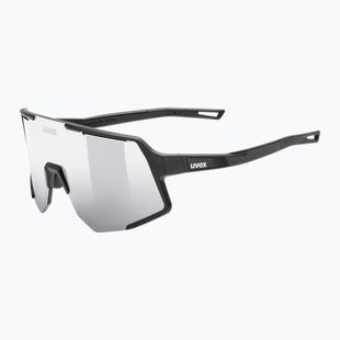 Sunglasses UVEX Sequenze black matt/mirror silver