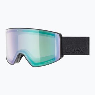 Ski goggles UVEX Scenic P S0-S4 black matt/mirror green/pola