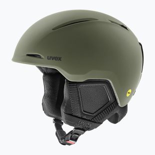 Ski helmet UVEX Monte LT MIPS khaki matt