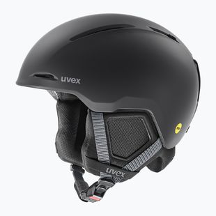 Ski helmet UVEX Monte LT MIPS black matte