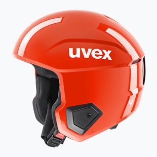 Children's ski helmet UVEX Race Up electric red