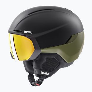 Ski helmet UVEX Horizon CV black/khaki matt