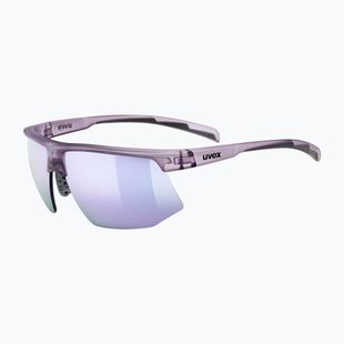 Sunglasses UVEX Aerios Small purple matt/mirror purple