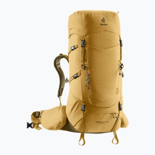 Women's trekking backpack deuter Aircontact Core 55 + 10 l SL savanna/nori