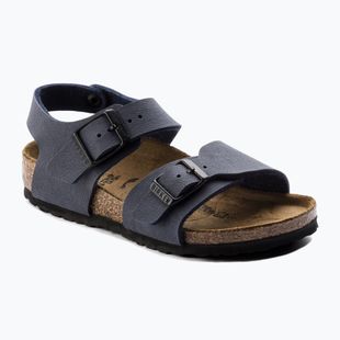 Children's sandals BIRKENSTOCK New York Birkibuc Narrow navy