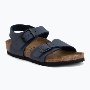 Children's sandals BIRKENSTOCK New York Birkibuc Narrow navy