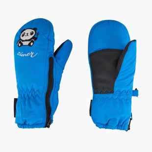 Children's Ski Gloves ZIENER LE Zoo Minis Persian blue