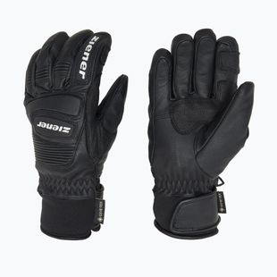 Men's Ski Gloves ZIENER Guard GTX + Gore Grip PR alpine black