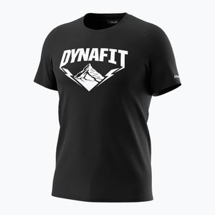 Men's DYNAFIT Graphic CO black out/hardcore T-shirt