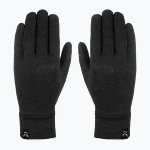 Salewa Cristallo Liner trekking gloves black out