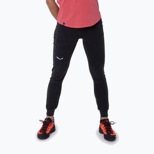 Women's trekking trousers Salewa Lavaredo Hemp Train black out